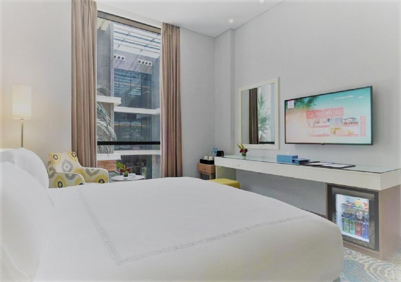 Crystal Inn Hotel - Alamein (Adults Only) El Alamein Exteriér fotografie A 3D rendering of a hotel room