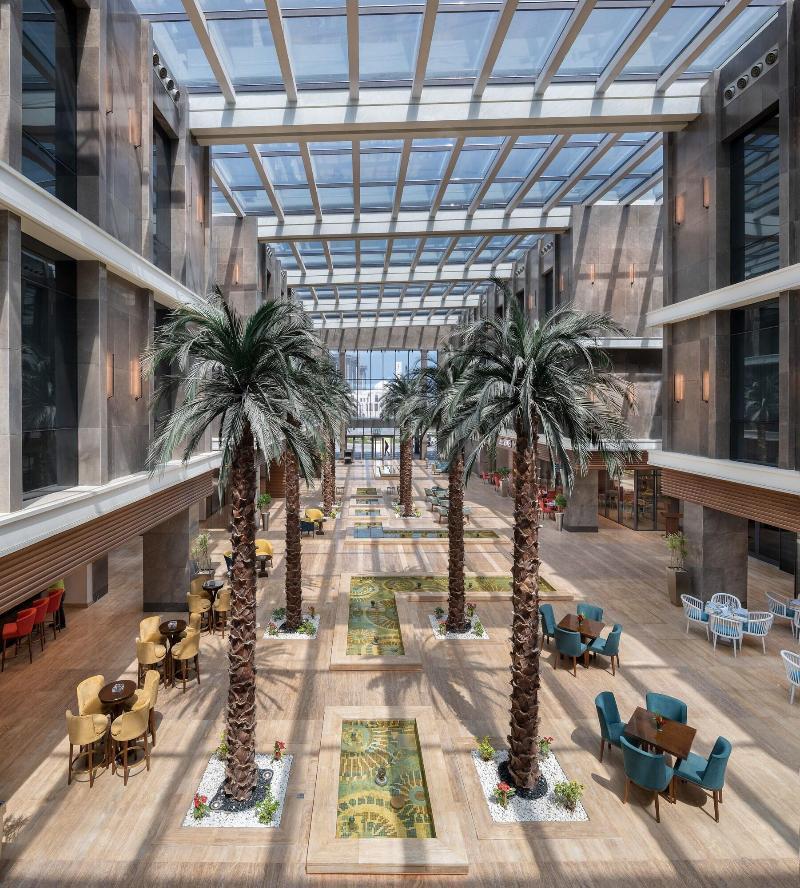 Crystal Inn Hotel - Alamein (Adults Only) El Alamein Exteriér fotografie The Atrium