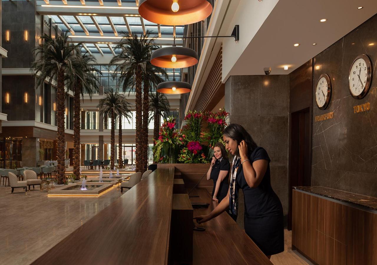 Crystal Inn Hotel - Alamein (Adults Only) El Alamein Exteriér fotografie The lobby of the hotel