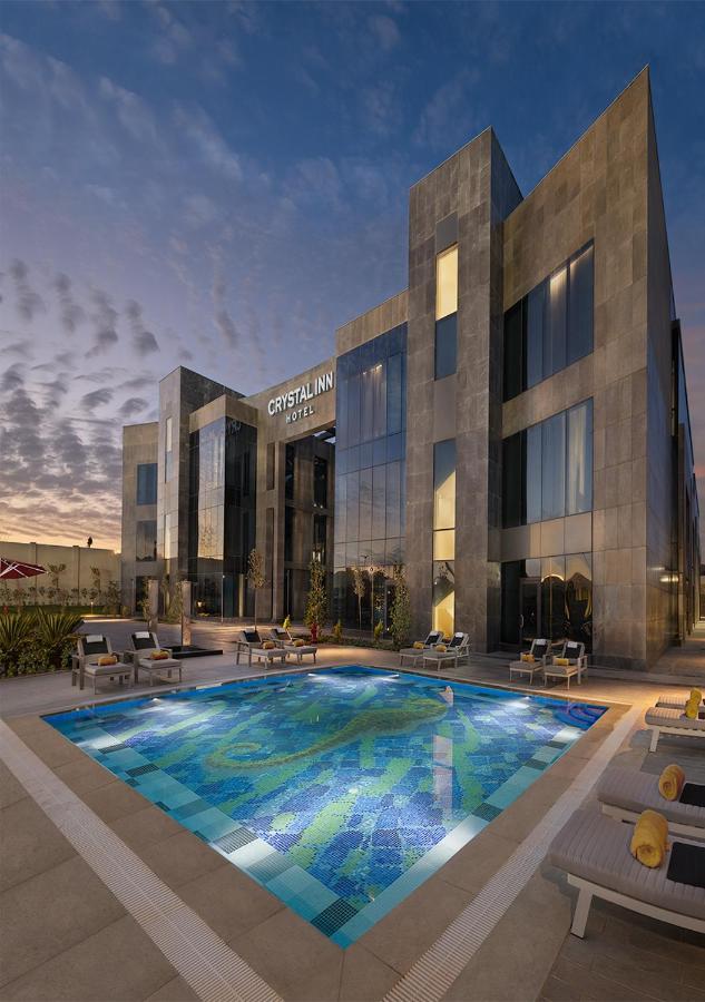 Crystal Inn Hotel - Alamein (Adults Only) El Alamein Exteriér fotografie The hotel's pool